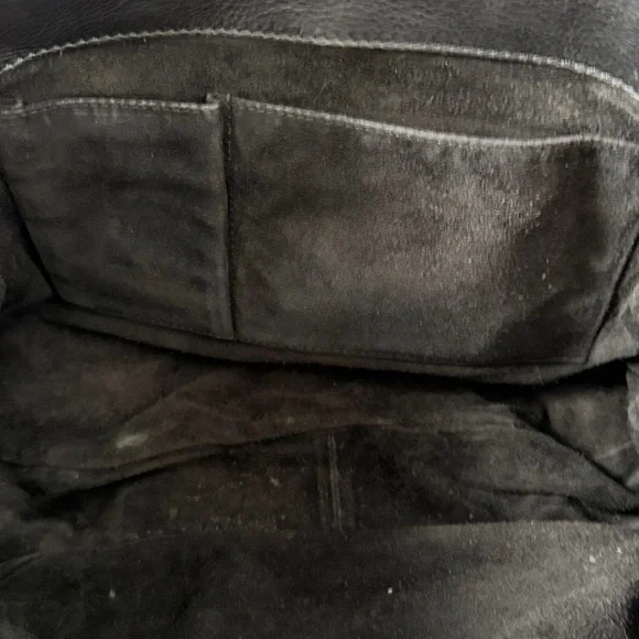 Dior Cannage Rebelle Leather and Suede Satchel Handbag - Picture 13 of 14